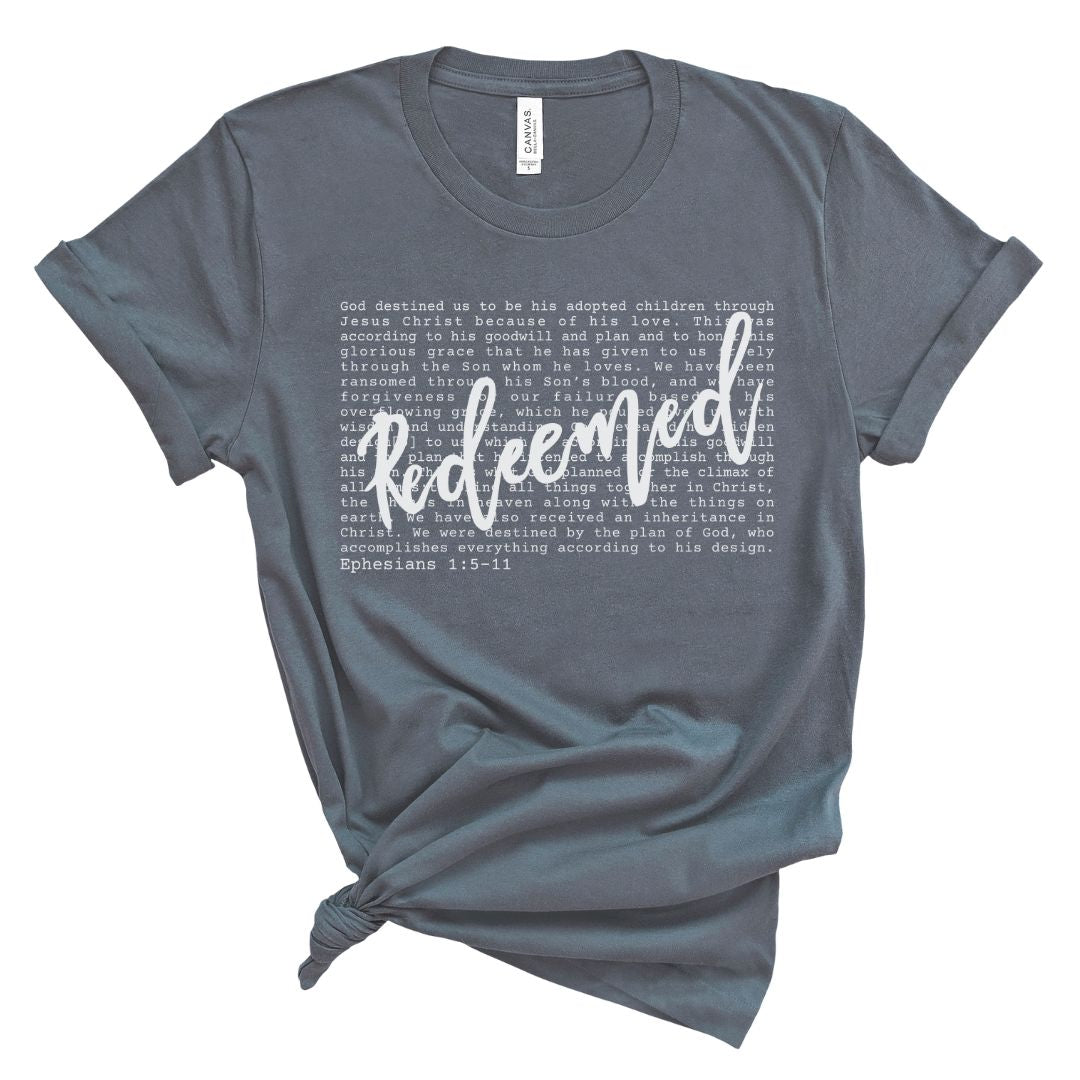 Redeemed Scripture Tee