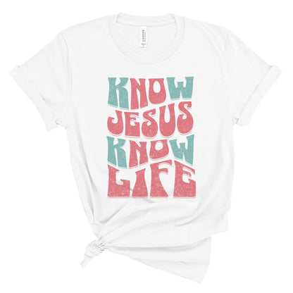 Know Jesus, Know Life Tee