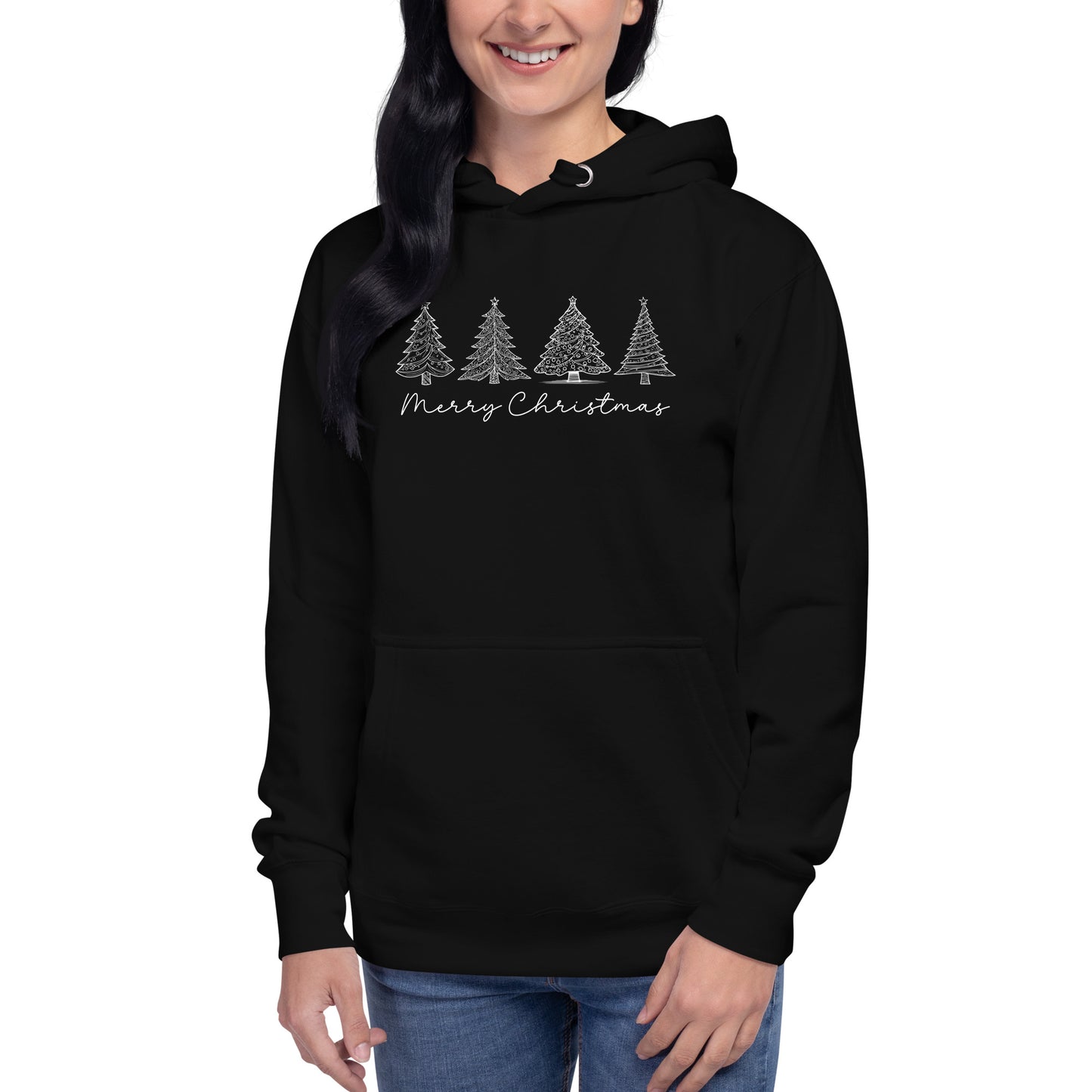 Merry Christmas Tree Hoodie