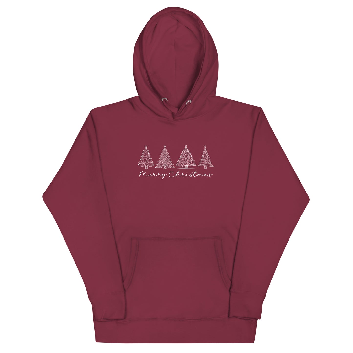 Merry Christmas Tree Hoodie