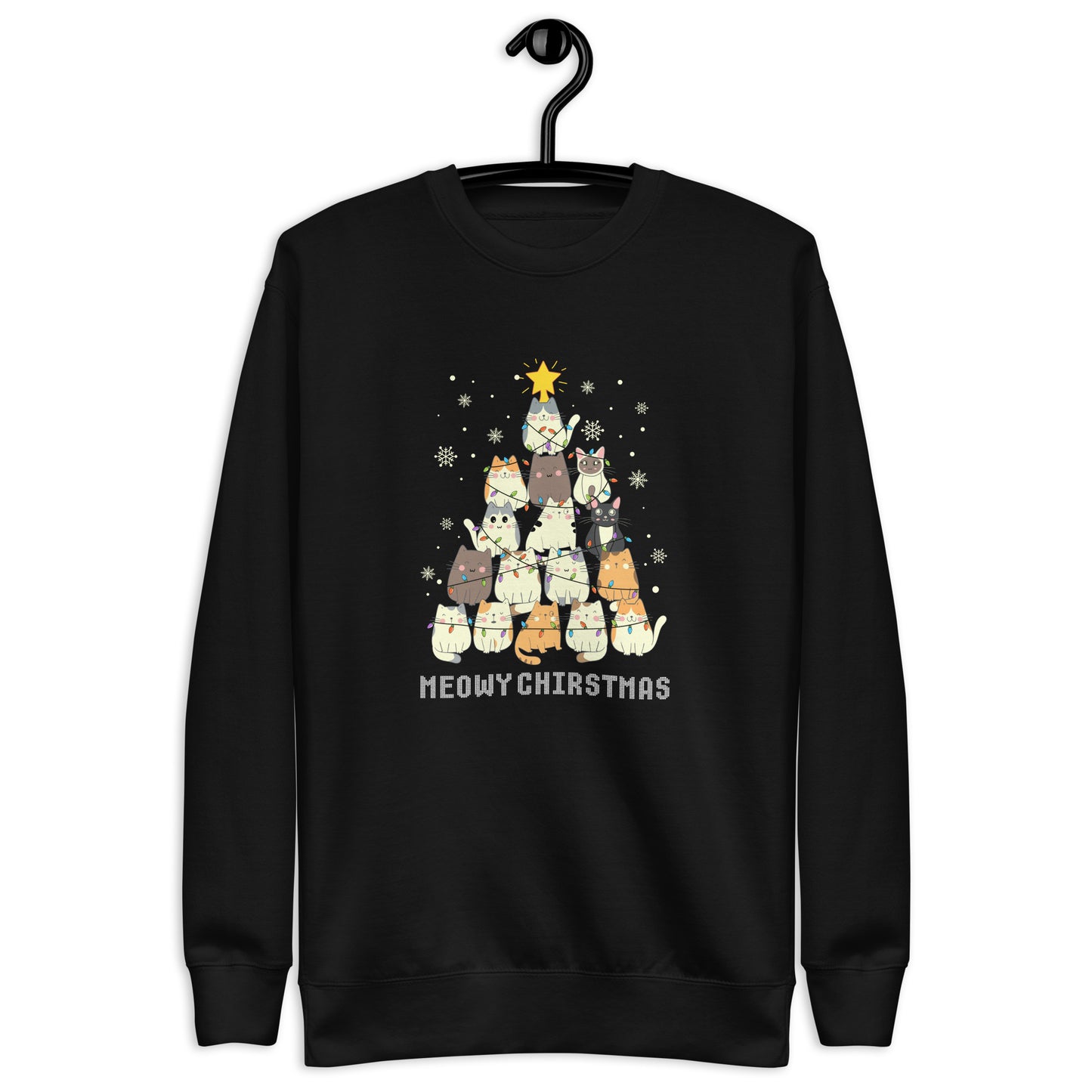 Meowy Christmas Sweatshirt