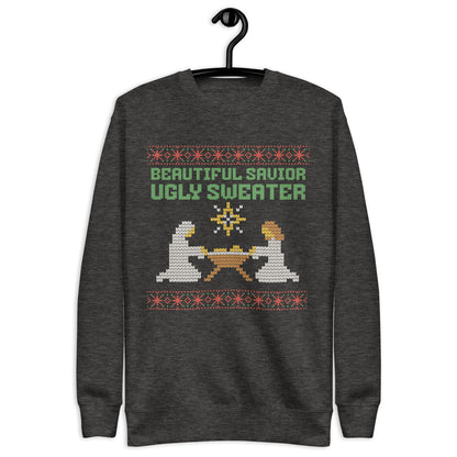 Beautiful Savior, Ugly Sweater Sweatshirt