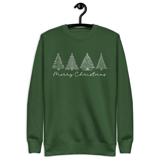 Merry Christmas Tree Sweatshirt