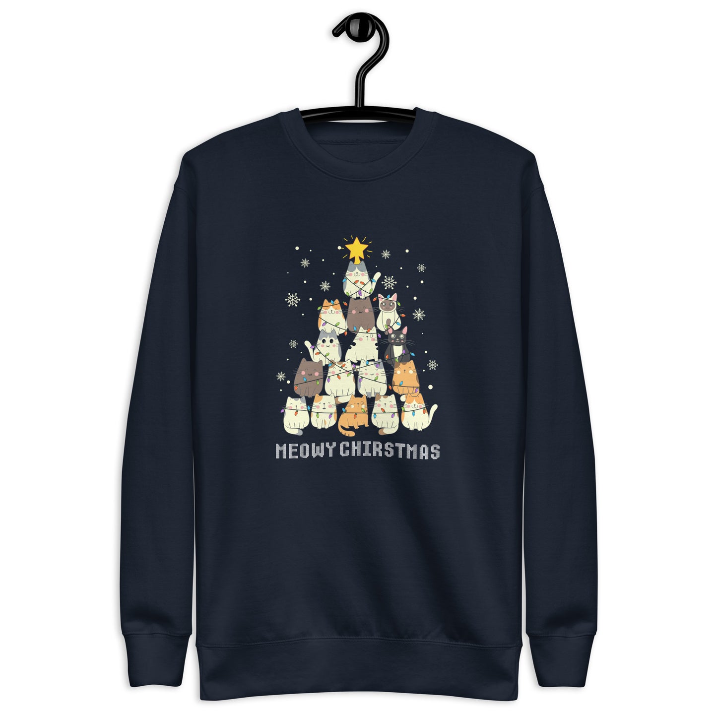 Meowy Christmas Sweatshirt