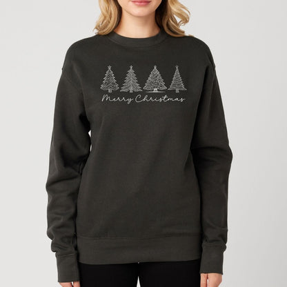 Merry Christmas Tree Sweatshirt