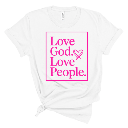 Love God Love People Tee