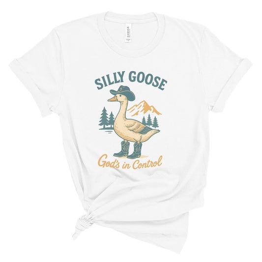Silly Goose, God is in Control Tee